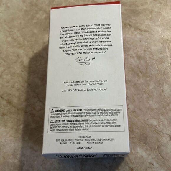 Hallmark Hot Wheels Ornament - Picture 3 of 7